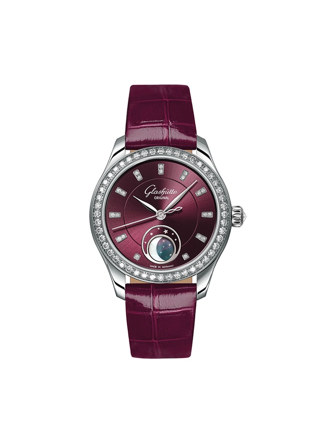 Glashütte Original Serenade Luna in violett