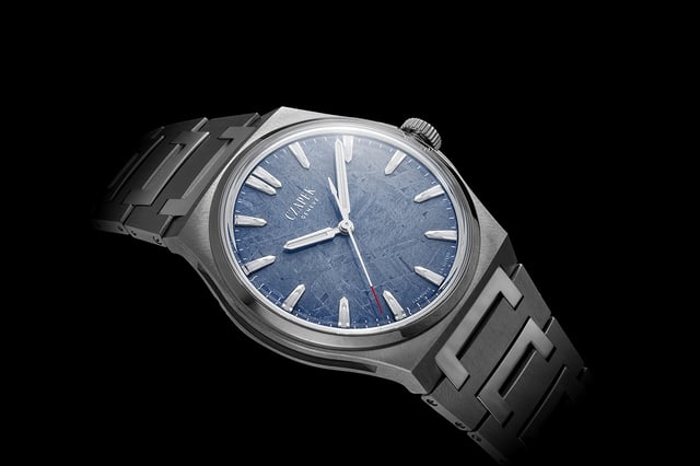 Czapek Antarctique Frozen Meteor 40.5mm: Zifferblattansicht Uhr