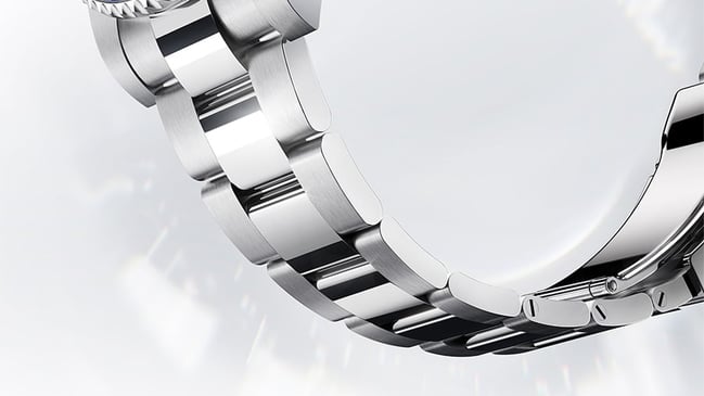 Rolex Oyster Metallarmband Oystersteel