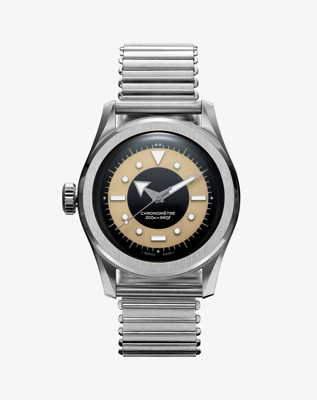 Serica: 6190 TXD mit Krone links