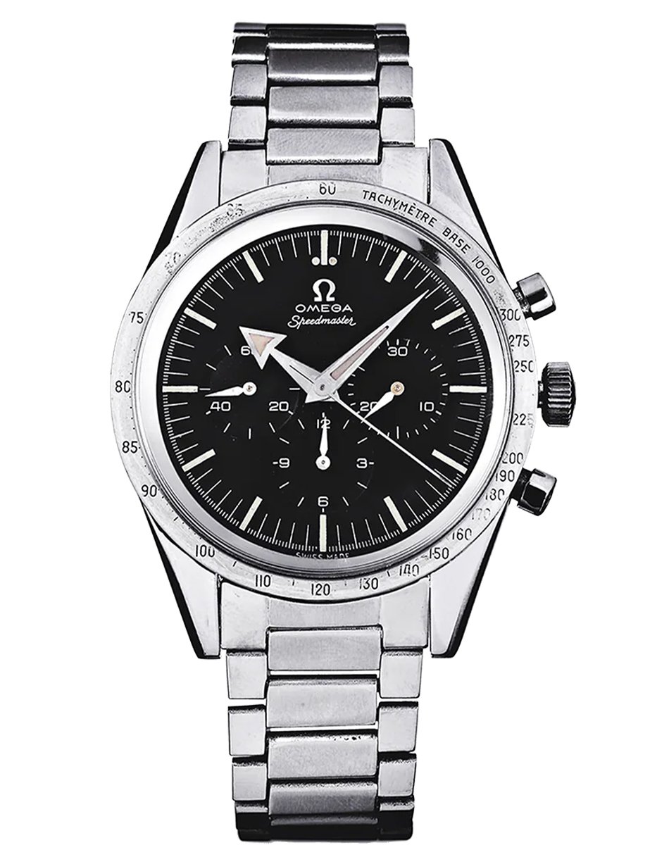 Vintage Omega Speedmaster, Chronograph aus Edelstahl