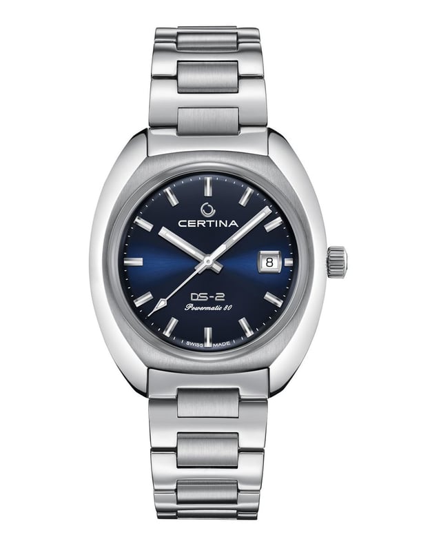 Certina: DS-2 Automatik mit blauem Zifferblatt