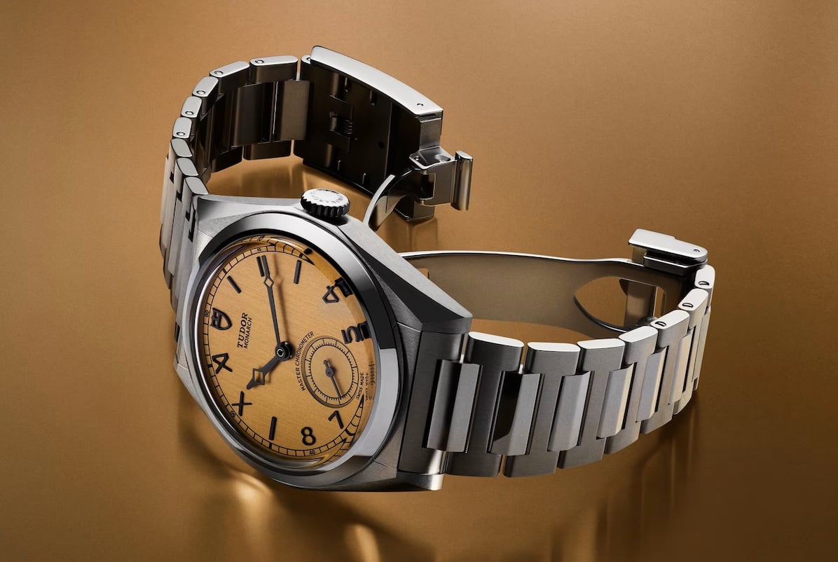 Die tudor monarch auf der Seite liegend, Zifferblatt und Armband