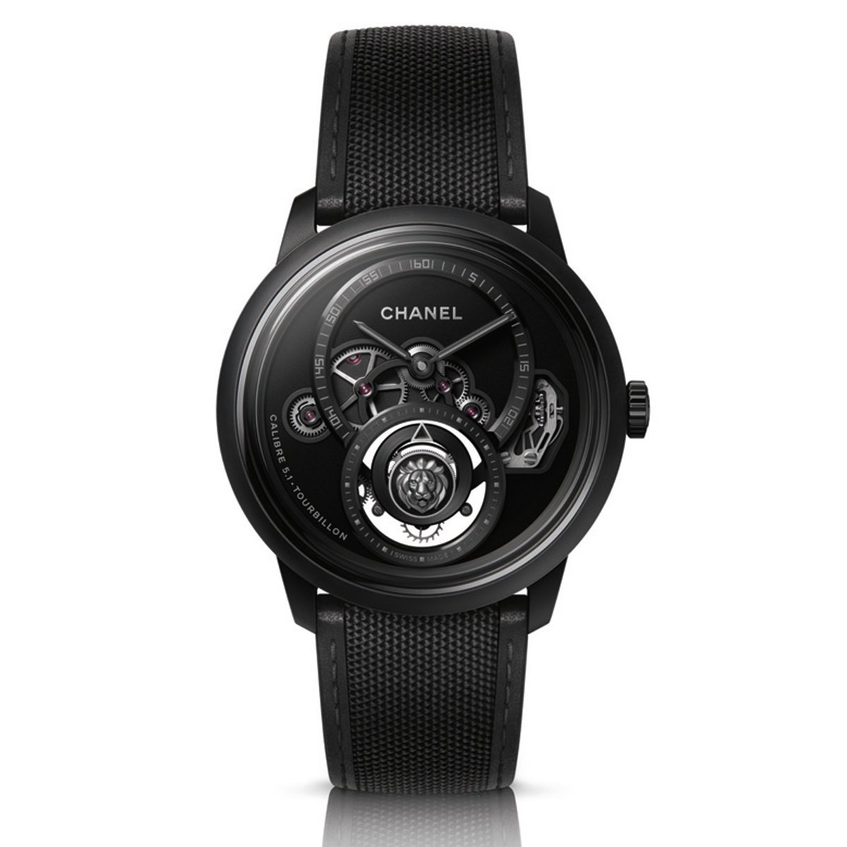 Chanel Monsieur Lion Tourbillon Black Edition