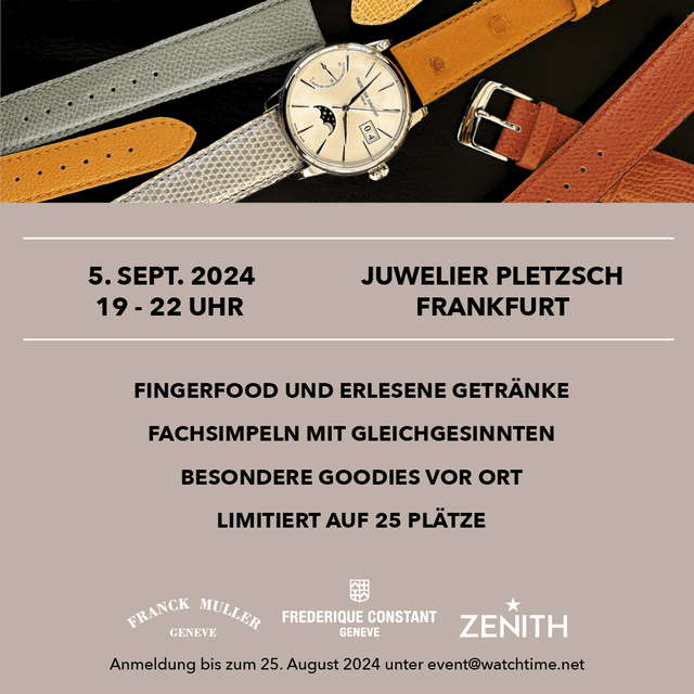 WatchTime Germany x Juwelier Pletzsch