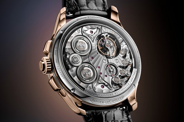Rückseite der Jaeger-LeCoultre Duometre Grande Complication, Grande Sonnerie,