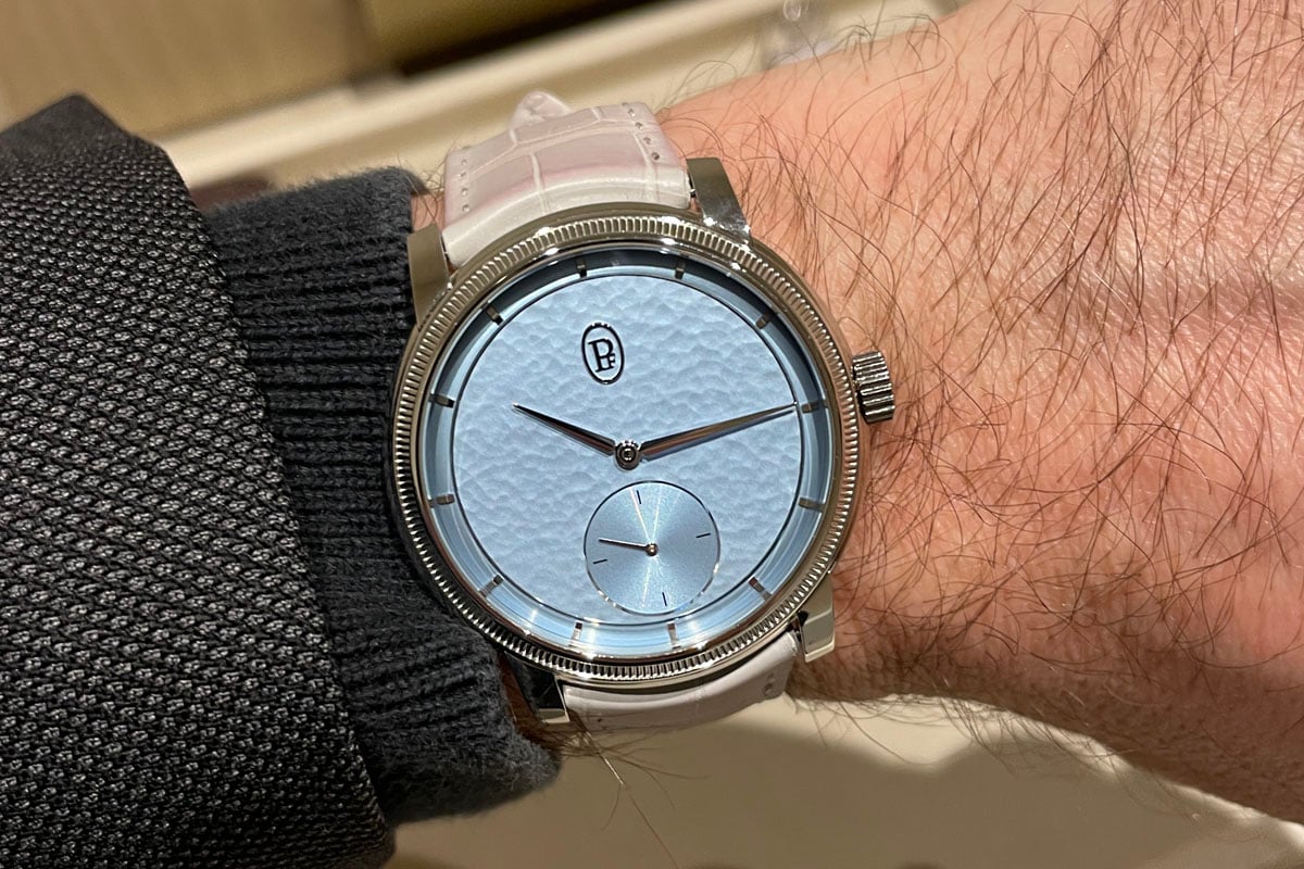 Parmigiani: Toric Petite Seconde Platinum Anniversaire
