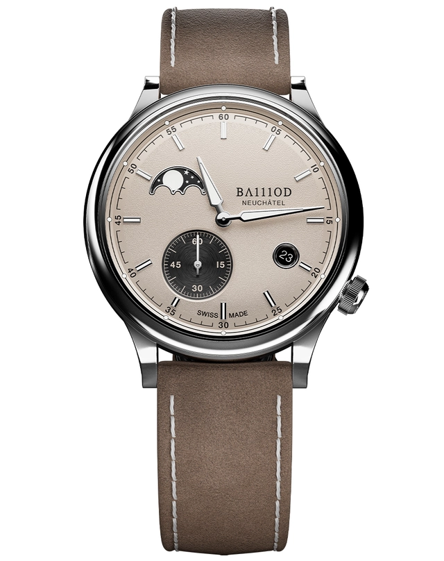  BA111OD, Luxusuhr mit Mondphase