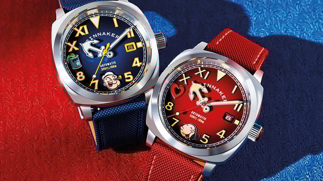 Spinnaker Hull California Automatic Popeye Sailors & Sweethearts Limited Edition, zwei Uhren