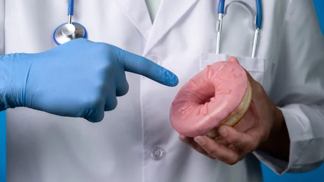 Ein Donut wird zum Ponut 