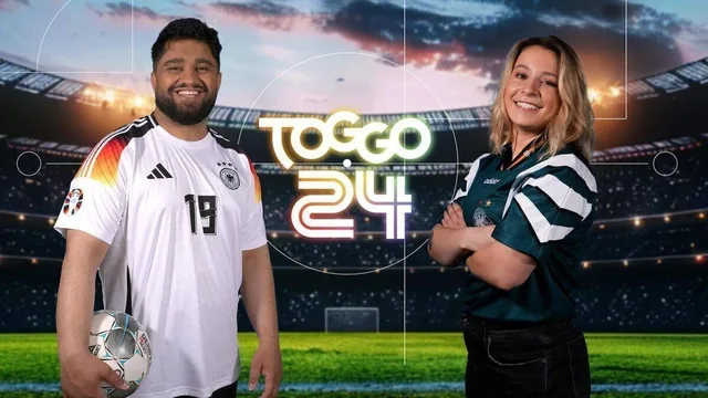 Moderationsduo bei "Toggo24"
