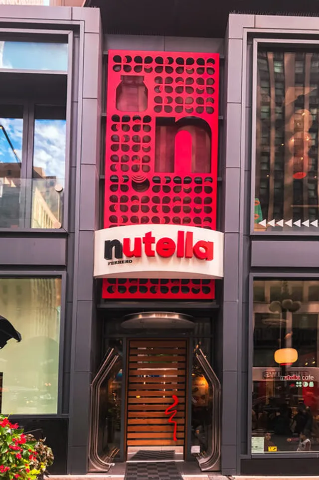 Das Nutella-Café in Chicago.