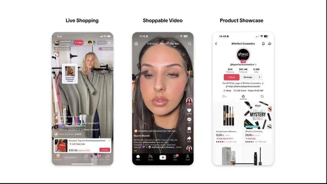 Das sind die verschiedenen Varianten, um auf Tiktok präsent zu sein. 