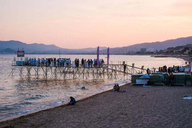 Da war die Welt noch in Ordnung: Bild vom German Beach vor zwei Wochen 