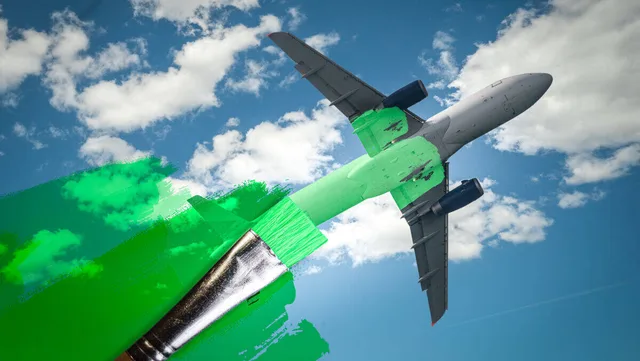 Fluggesellschaften machten sich schon des öfteren des Greenwashings schuldig.