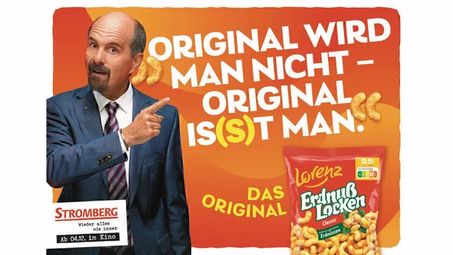 Auch Stromberg liebt die Erdnußlocken von Lorenz!