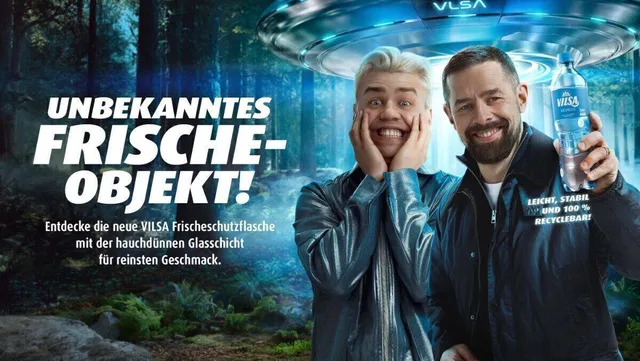 Klaas Heufer-Umlauf, Papaplatte und die neue Frischeschutzflasche von Vilsa.
