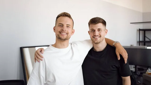 Johannes Kliesch (l.) und Moritz Maas.