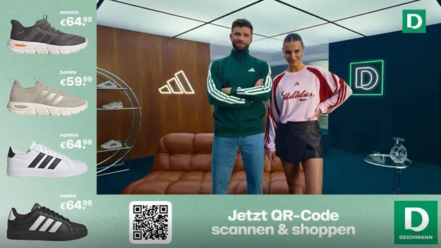 per QR-Code gelangen Zuschauer direkt zum Produkt. 