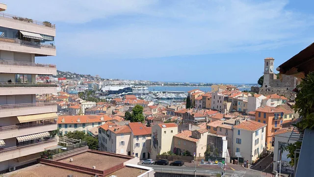 In der Ferne: Das Palais des Festivals