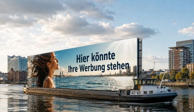 OOH auf dem Wasser
