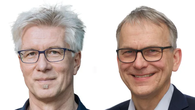 Gerd Saretzki (li.) und Claas de Groot.