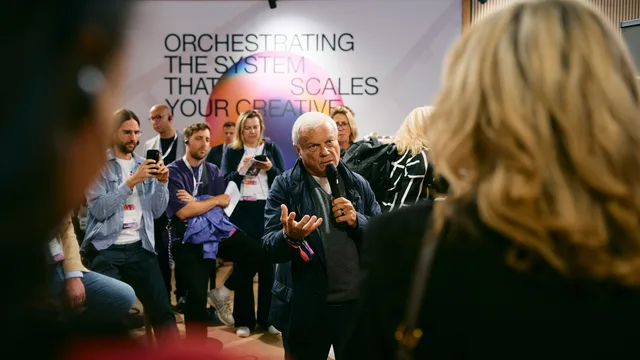 Sir Martin Sorrell auf der DMEXCO PresseTour 2026. Foto Koelnmesse