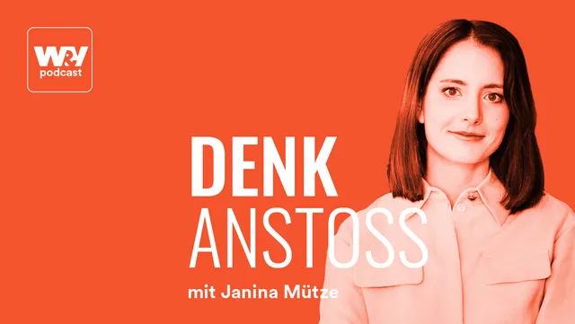 Janina Mütze spricht im "W&V Denkanstoß" über die Koexitenz von Daten und Kreativität.